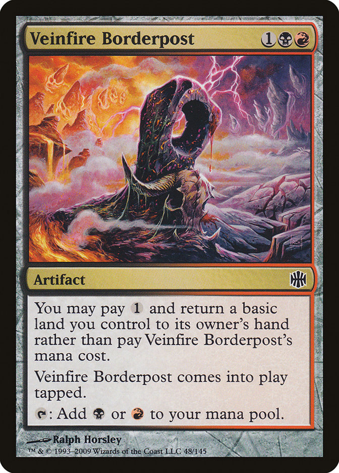 Veinfire Borderpost [Alara Reborn] | Total Play