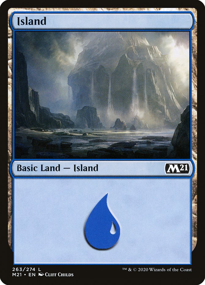 Island (263) [Core Set 2021] | Total Play