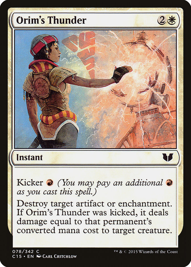 Orim's Thunder [Commander 2015] | Total Play