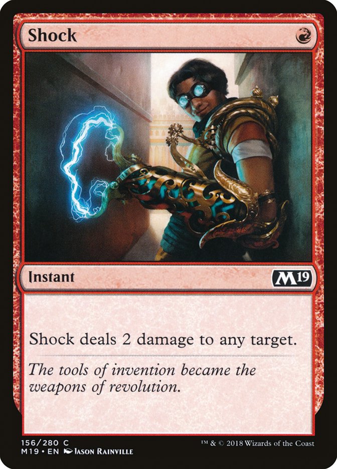 Shock [Core Set 2019] | Total Play