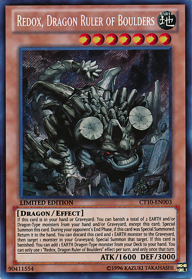 Redox, Dragon Ruler of Boulders [CT10-EN003] Secret Rare | Total Play