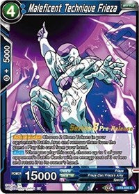 Maleficent Technique Frieza (BT8-035_PR) [Malicious Machinations Prerelease Promos] | Total Play