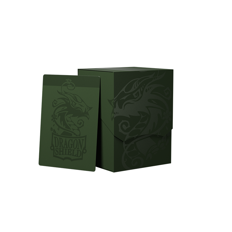 Dragon Shield: Deck Shell - Forest Green | Total Play