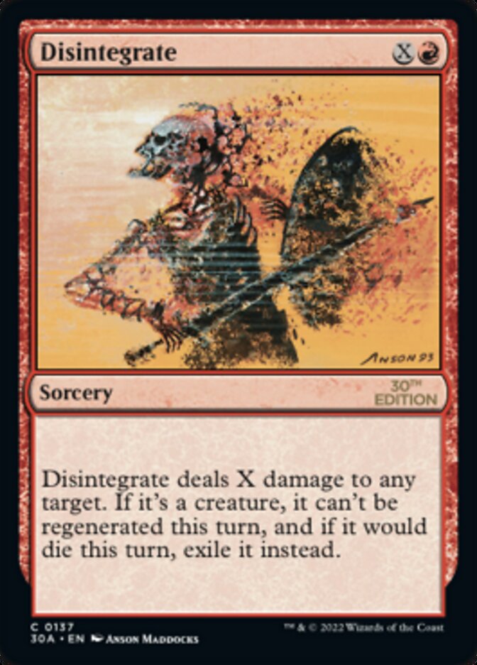 Disintegrate [30th Anniversary Edition] | Total Play