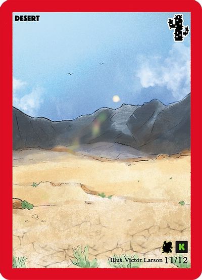 Desert (Kickstarter Edition) [Salamander Queen Starter Deck] | Total Play