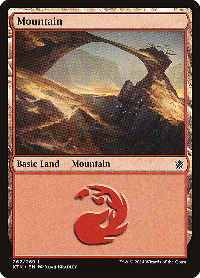 Mountain (262) [Khans of Tarkir] | Total Play