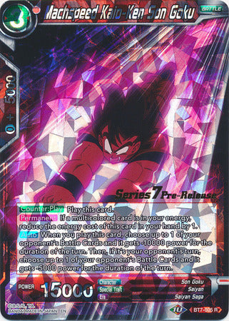 Machspeed Kaio-Ken Son Goku (BT7-005_PR) [Assault of the Saiyans Prerelease Promos] | Total Play