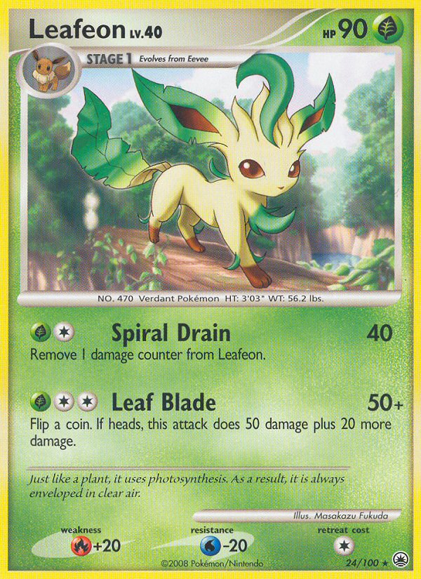 Leafeon (24/100) [Diamond & Pearl: Majestic Dawn] | Total Play