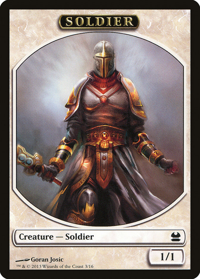 Soldier Token [Modern Masters Tokens] | Total Play