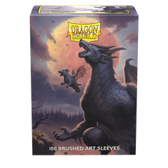 Dragon Shield: Standard 100ct Brushed Art Sleeves - Halloween (2023) | Total Play