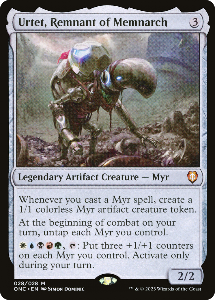 Urtet, Remnant of Memnarch [Phyrexia: All Will Be One Commander] | Total Play