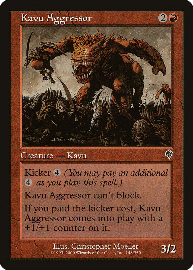 Kavu Aggressor [Invasion] | Total Play