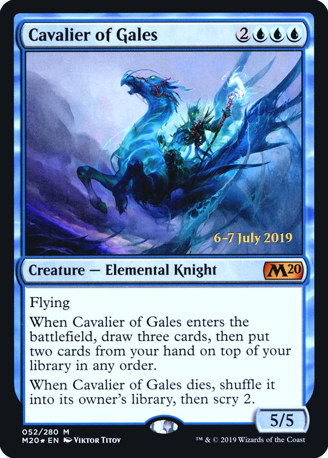 Cavalier of Gales [Core Set 2020 Prerelease Promos] | Total Play