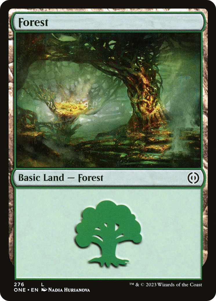 Forest (276) [Phyrexia: All Will Be One] | Total Play