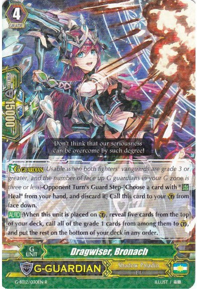 Dragwiser, Bronach (G-BT12/030EN) [Dragon King's Awakening] | Total Play