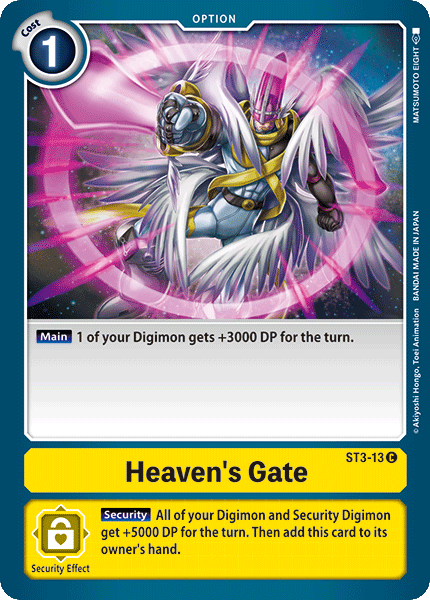 Heaven's Gate [ST3-13] [Starter Deck: Heaven's Yellow] | Total Play