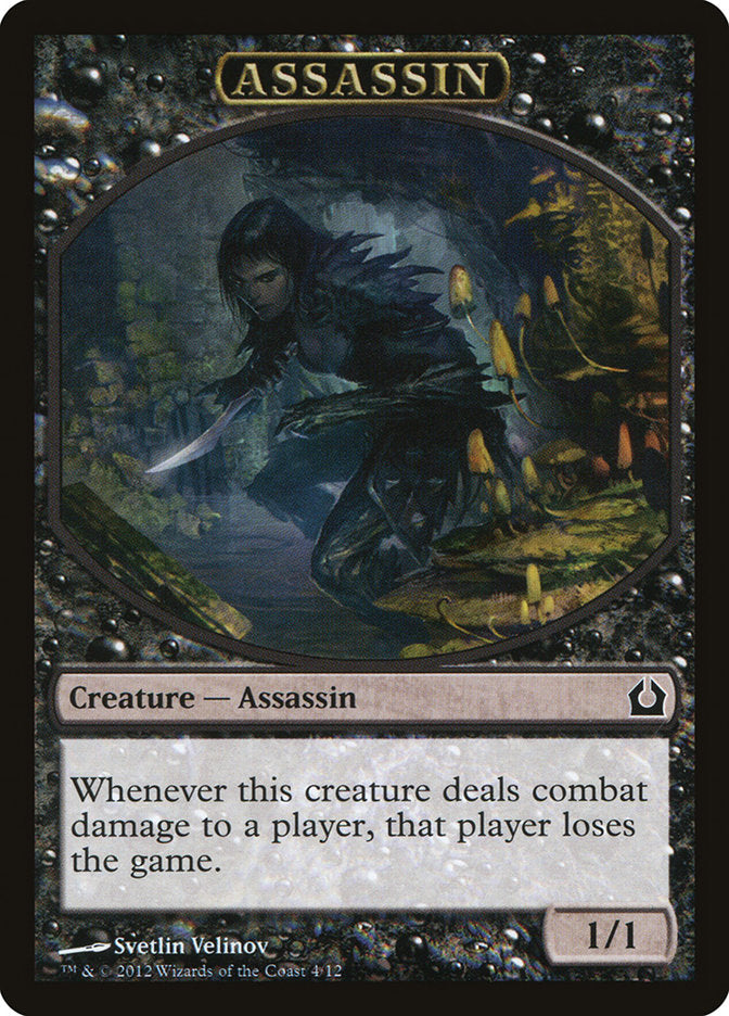 Assassin Token [Return to Ravnica Tokens] | Total Play