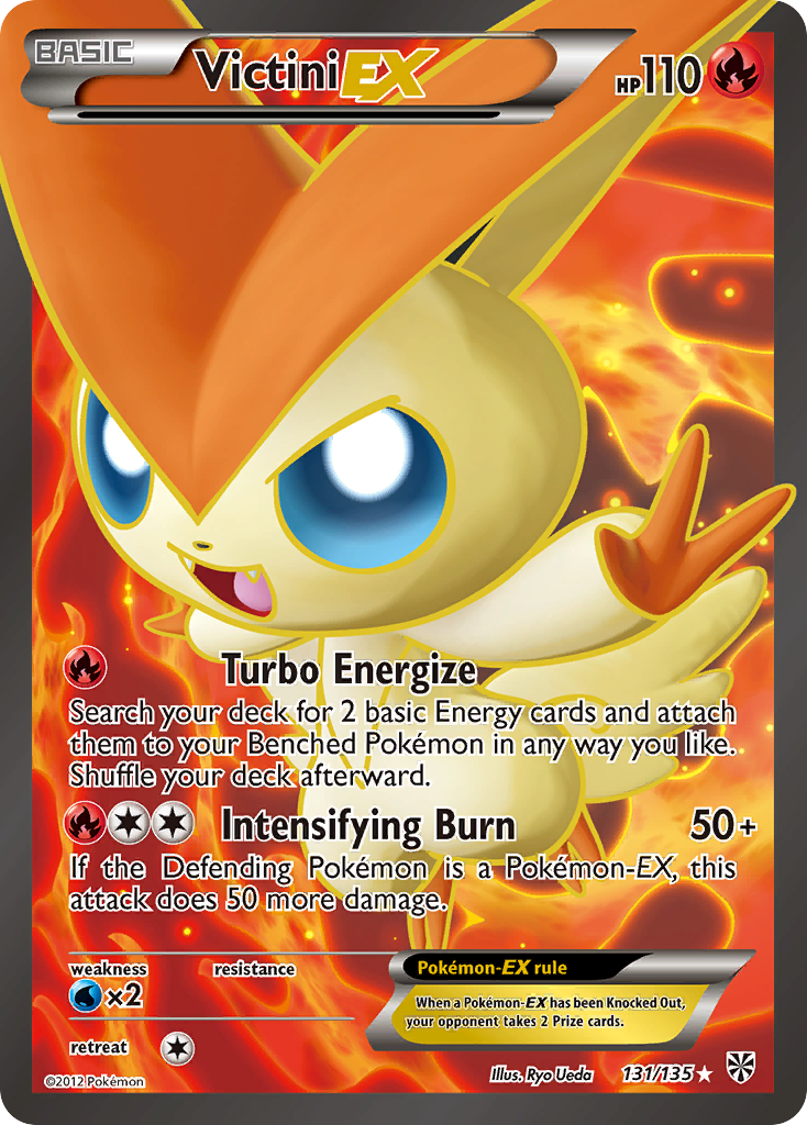 Victini EX (131/135) [Black & White: Plasma Storm] | Total Play