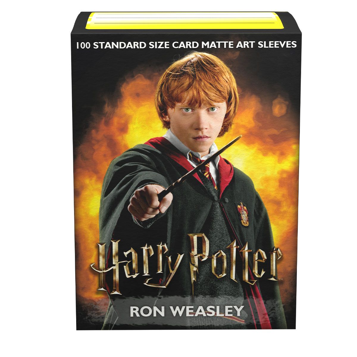 Dragon Shield: Standard 100ct Art Sleeves - Wizarding World (Ron Weasley) | Total Play