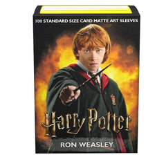 Dragon Shield: Standard 100ct Art Sleeves - Wizarding World (Ron Weasley) | Total Play
