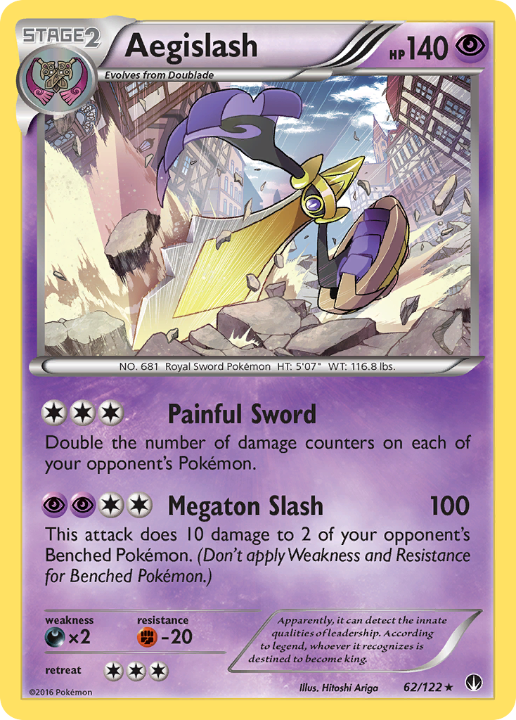 Aegislash (62/122) [XY: BREAKpoint] | Total Play