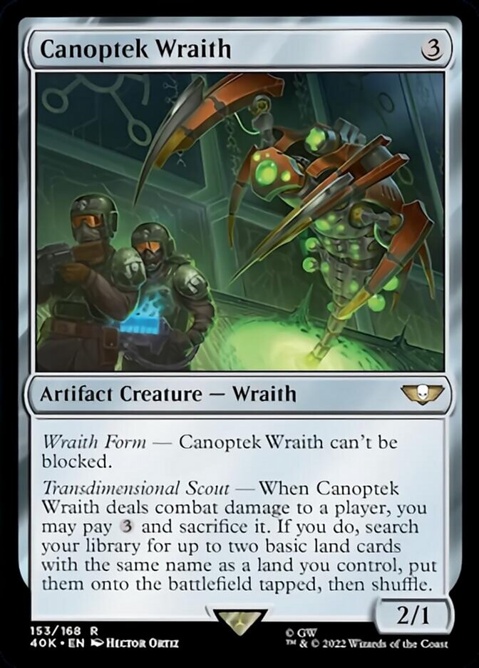 Canoptek Wraith [Warhammer 40,000] | Total Play