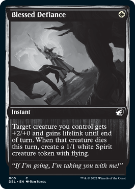 Blessed Defiance [Innistrad: Double Feature] | Total Play