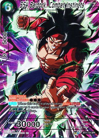 SS4 Bardock, Combat Instincts (SPR) (BT11-131) [Vermilion Bloodline] | Total Play