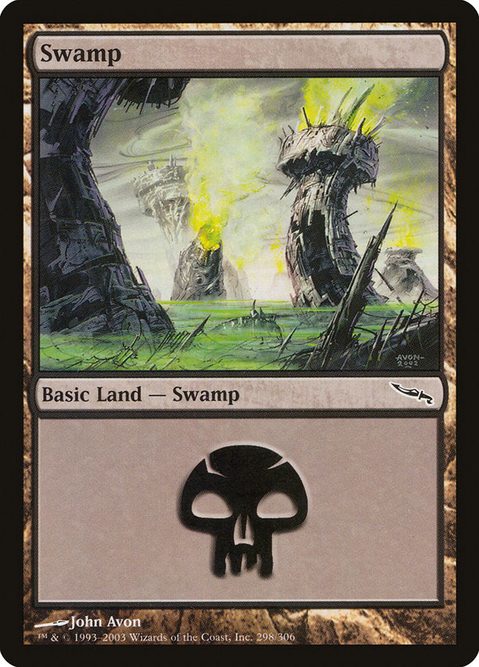 Swamp (298) [Mirrodin] | Total Play