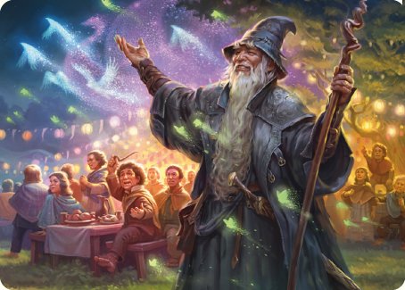 Gandalf, Friend of the Shire Art Card [The Lord of the Rings: Tales of Middle-earth Art Series] | Total Play