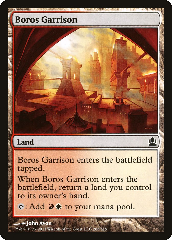 Boros Garrison [Commander 2011] | Total Play