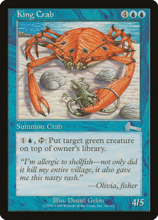 King Crab [Urza's Legacy] | Total Play