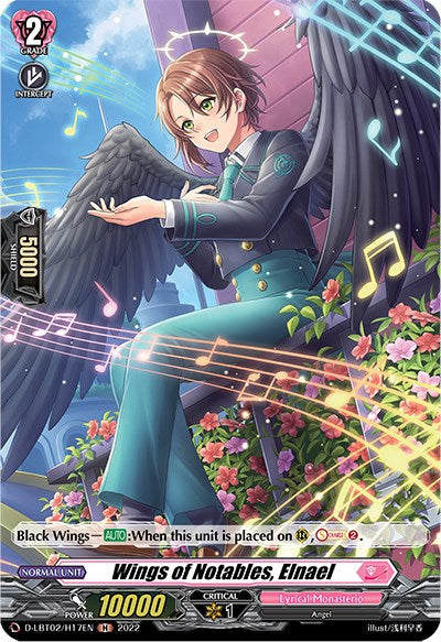 Wings of Notables, Elnael (D-LBT02/H17EN) [Lyrical Monasterio: It's a New School Term!] | Total Play