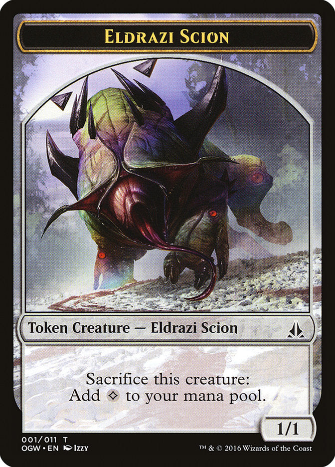Eldrazi Scion Token (001/011) [Oath of the Gatewatch Tokens] | Total Play