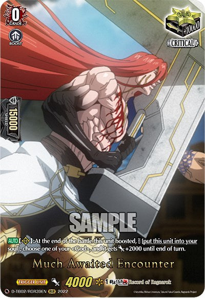 Much Awaited Encounter (39) (D-TB02/RGR39EN) [Record of Ragnarok] | Total Play