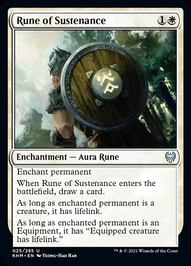 Rune of Sustenance [Kaldheim] | Total Play