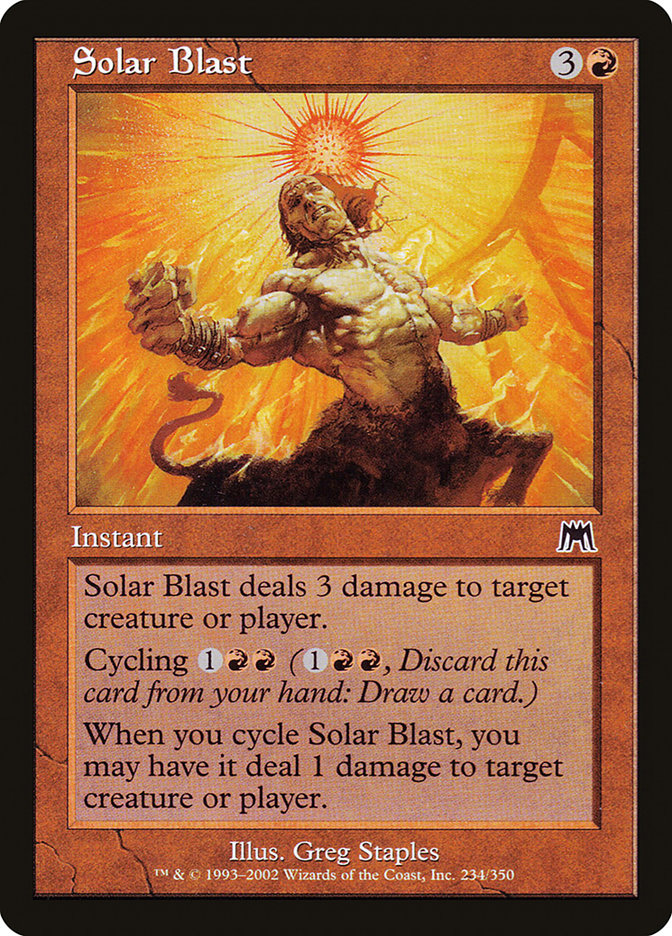 Solar Blast [Onslaught] | Total Play