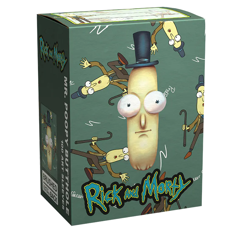 Dragon Shield: Standard 100ct Art Sleeves - Mr. Poopy Butthole | Total Play