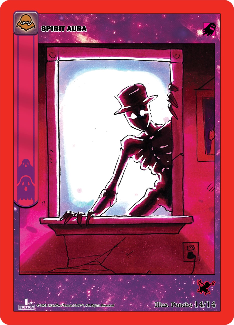 Spirit Aura (Moca Vampire) [Cryptid Nation: Nightfall First Edition Release Event Deck] | Total Play