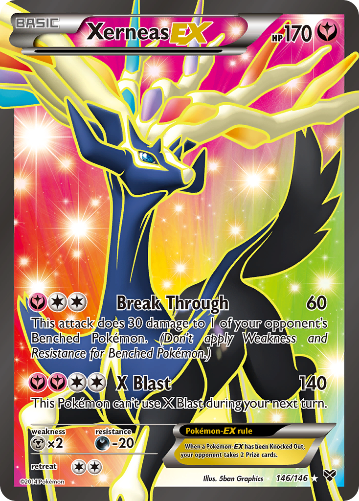 Xerneas EX (146/146) [XY: Base Set] | Total Play
