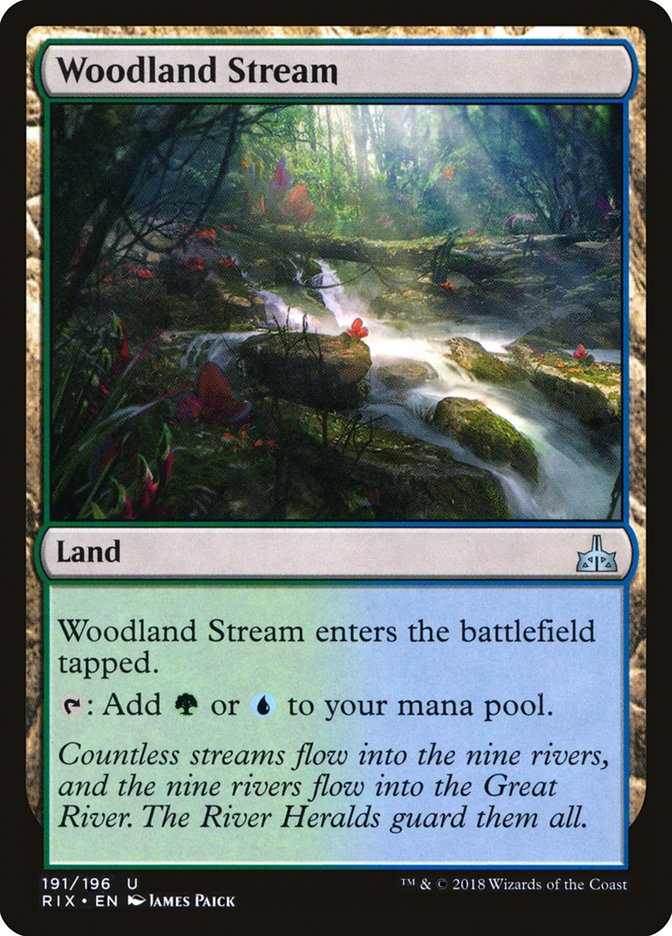 Woodland Stream [Rivals of Ixalan] | Total Play