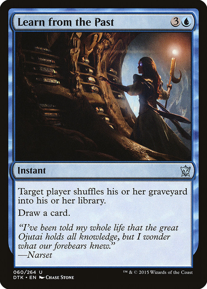 Learn from the Past [Dragons of Tarkir] | Total Play
