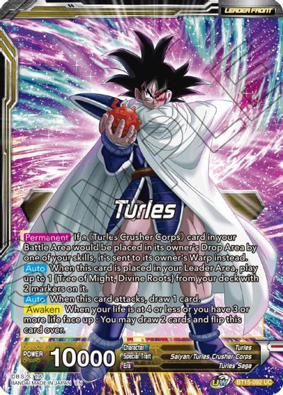 Turles // Turles, Accursed Power (BT15-092) [Saiyan Showdown] | Total Play