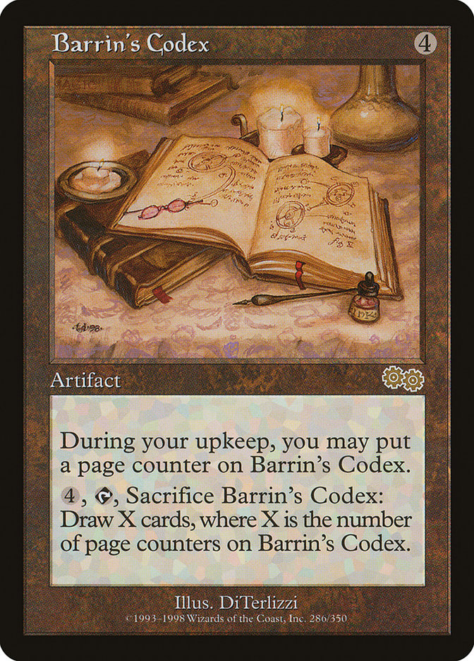 Barrin's Codex [Urza's Saga] | Total Play