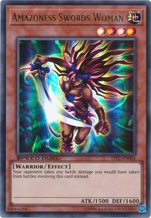 Amazoness Swords Woman [STP2-EN004] Ultra Rare | Total Play