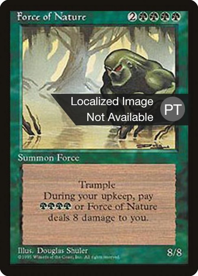 Force of Nature [Fourth Edition (Foreign Black Border)] | Total Play