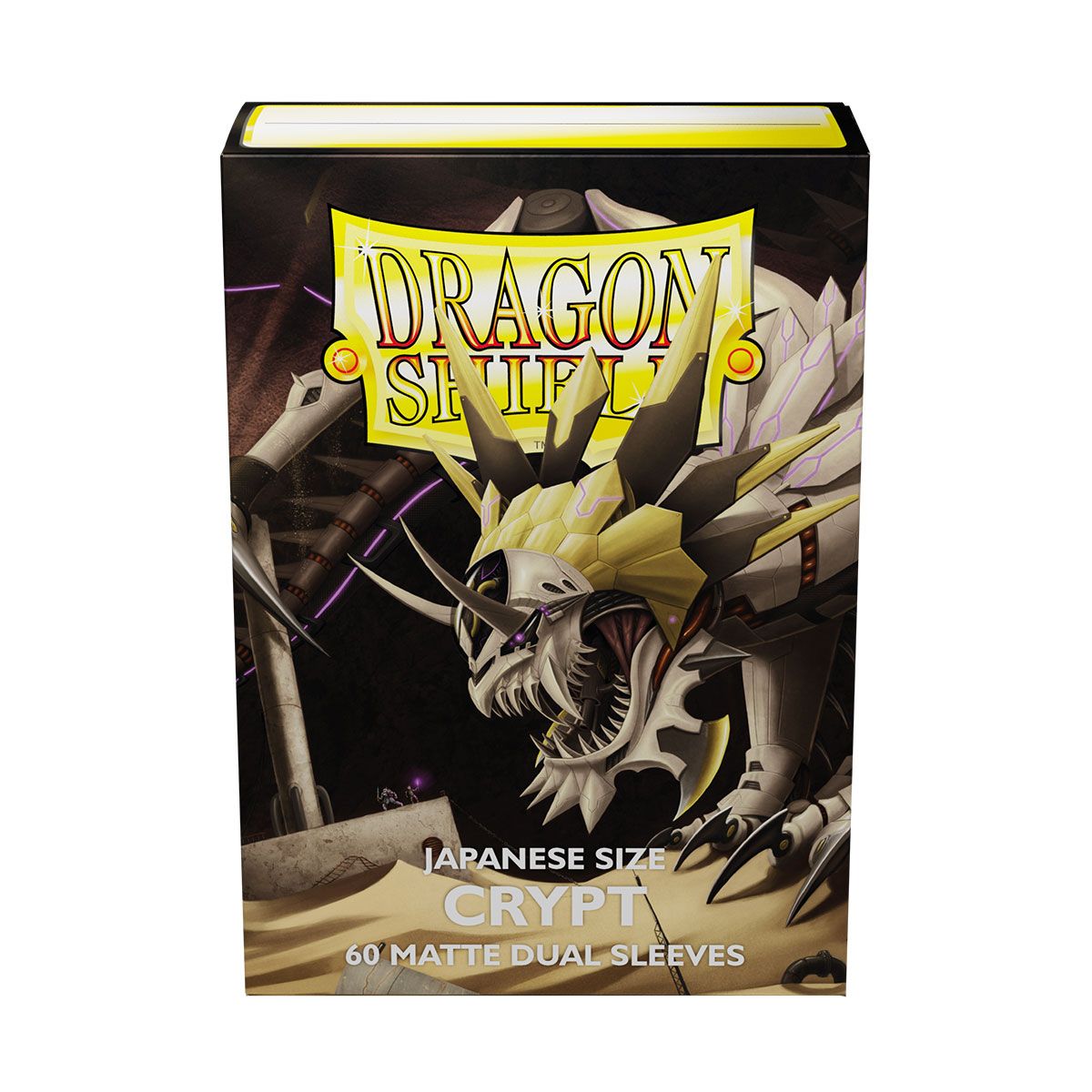Dragon Shield: Japanese Size 60ct Sleeves - Crypt (Dual Matte) | Total Play