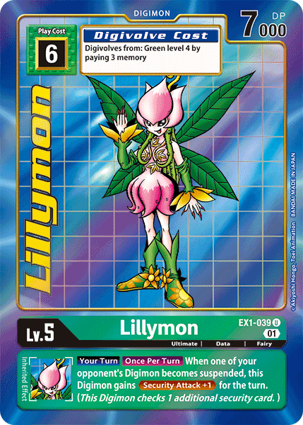Lillymon [EX1-039] (Alternate Art) [Classic Collection] | Total Play
