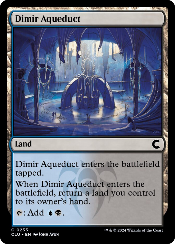 Dimir Aqueduct [Ravnica: Clue Edition] | Total Play