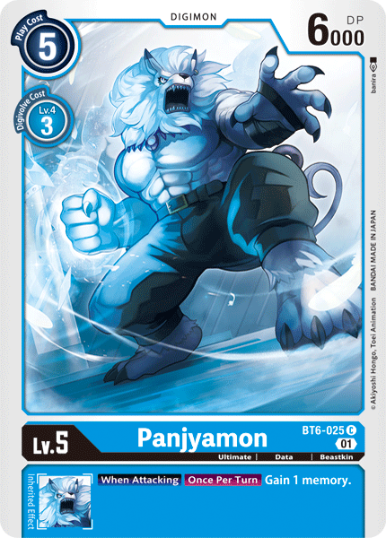 Panjyamon [BT6-025] [Double Diamond] | Total Play